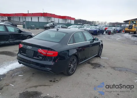2014 Audi A4 2.0T Premium из США, поврежденный, VIN WAUFFAFL3EN014692